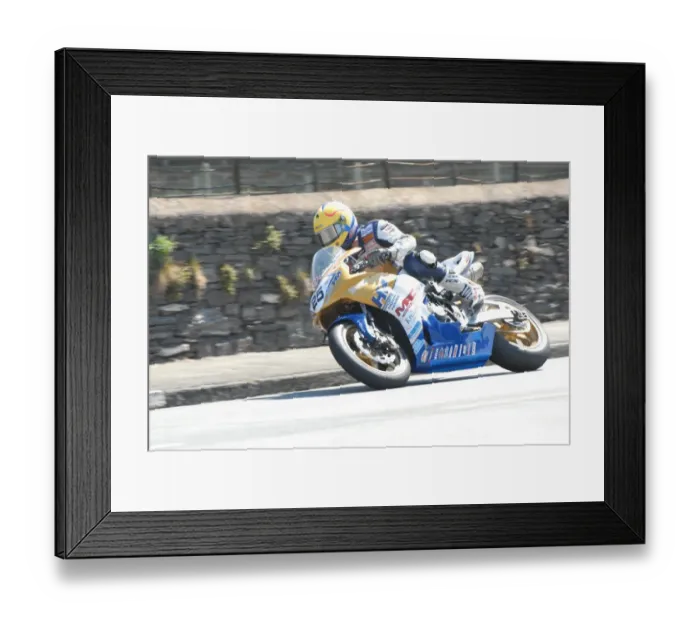Framed Print : Rob Frost (Yamaha) 2008 Superbike TT Framed Print : Rob Frost (Yamaha) 2008 Superbike TT