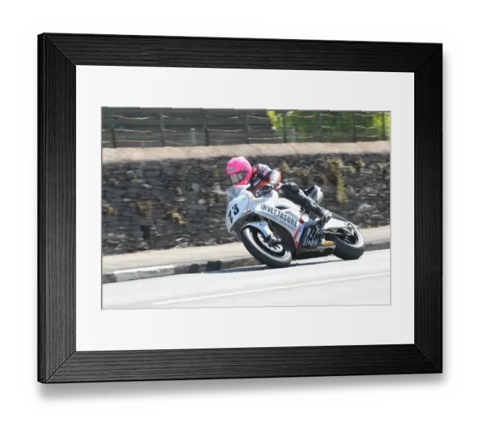 Framed Print : Davy Morgan (Honda) 2008 Superbike TT Framed Print : Davy Morgan (Honda) 2008 Superbike TT
