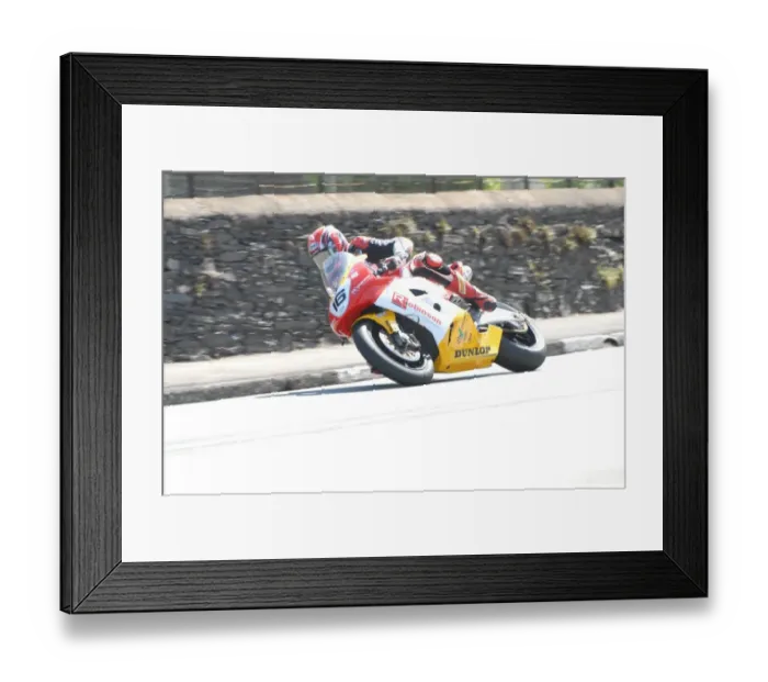 Framed Print : Gary Johnson (Honda) 2008 Superbike TT Framed Print : Gary Johnson (Honda) 2008 Superbike TT