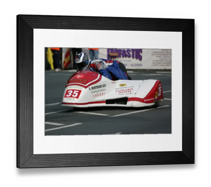 Framed Print : Gary Knight & Dan Knight (Baker Yamaha) 2010 Sidecar A TT Framed Print : Gary Knight & Dan Knight (Baker Yamaha) 2010 Sidecar A TT