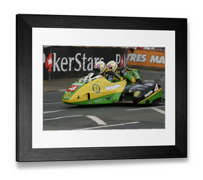Framed Print : Tim Reeves & Dipash Chauhan (Honda) 2010 Sidecar A TT Framed Print : Tim Reeves & Dipash Chauhan (Honda) 2010 Sidecar A TT