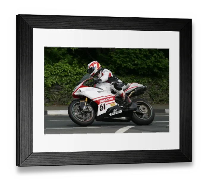 Framed Print : Karsten Schmidt (Ducati) 2010 Superbike TT Framed Print : Karsten Schmidt (Ducati) 2010 Superbike TT