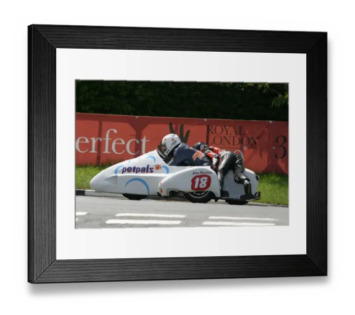 Framed Print : Dave Wallis & Mark Howard (LCR Honda) 2010 Sidecar A TT Framed Print : Dave Wallis & Mark Howard (LCR Honda) 2010 Sidecar A TT