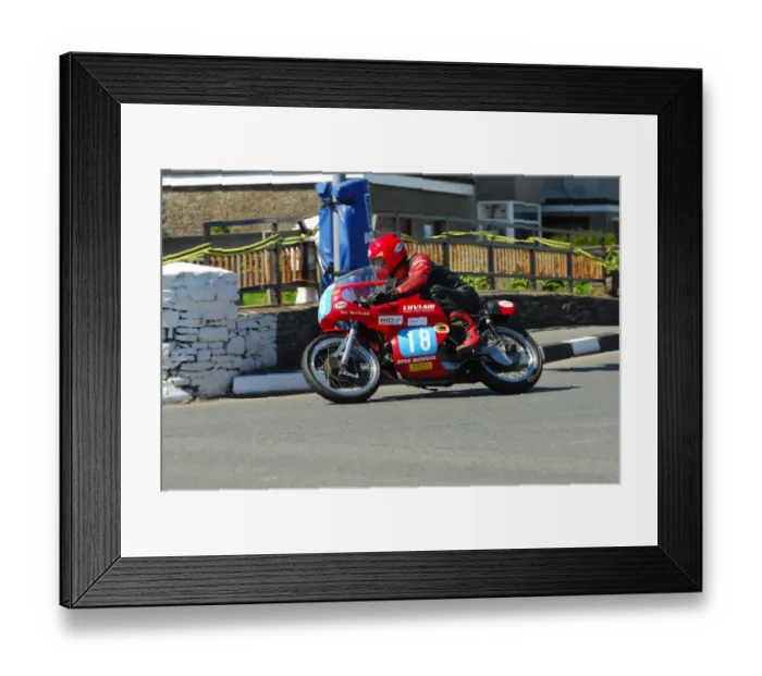 Framed Print : Allan Brew (Drixton Aermacchi) 2013 Pre TT Classic Framed Print : Allan Brew (Drixton Aermacchi) 2013 Pre TT Classic