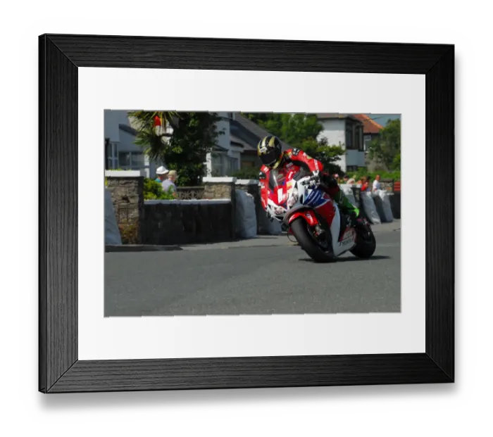 Framed Print : Michael Dunlop (Honda) 2013 Southern 100 Framed Print : Michael Dunlop (Honda) 2013 Southern 100