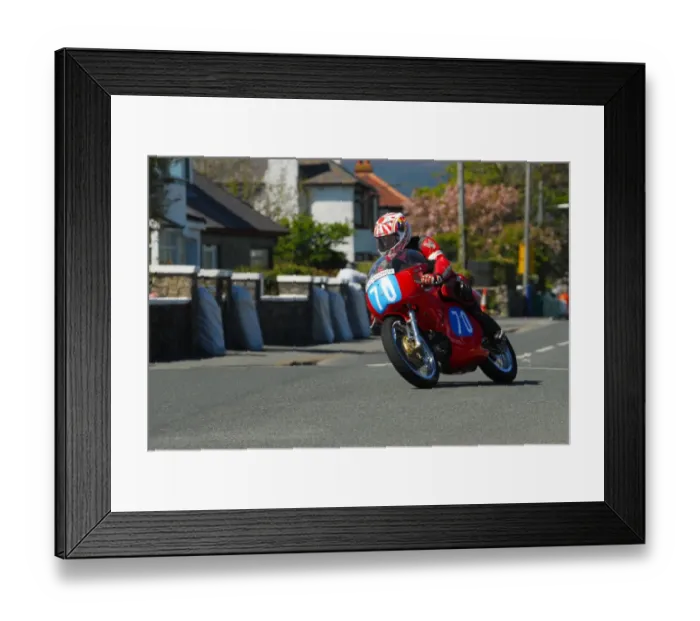 Framed Print : Richard Bairstow (Aermacchi) 2013 Pre TT Classic Framed Print : Richard Bairstow (Aermacchi) 2013 Pre TT Classic