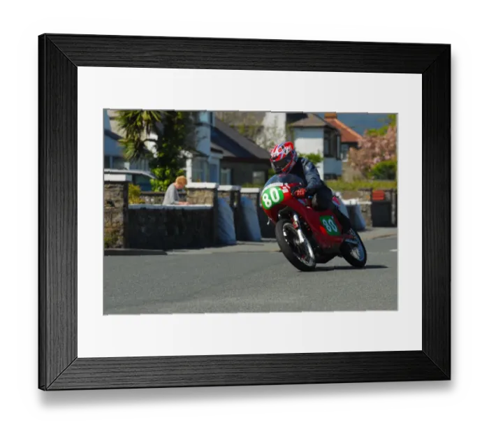 Framed Print : Ian Ward (Ducati) 2013 Pre TT Classic Framed Print : Ian Ward (Ducati) 2013 Pre TT Classic