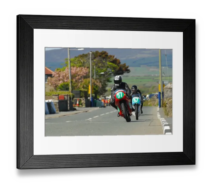 Framed Print : Ian Bainbridge (Cotton) 2013 Pre TT Classic Framed Print : Ian Bainbridge (Cotton) 2013 Pre TT Classic