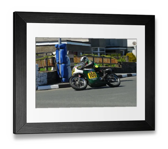 Framed Print : Hefyd Owen (Seeley) 2013 Pre TT Classic Framed Print : Hefyd Owen (Seeley) 2013 Pre TT Classic