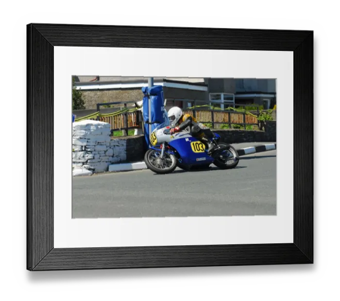Framed Print : Billy Lyle (Honda) 2013 Pre TT Classic Framed Print : Billy Lyle (Honda) 2013 Pre TT Classic
