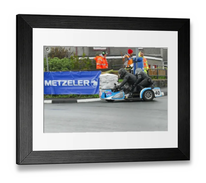 Framed Print : Jose Nobre & Goulven Crochenore (Ireson Yamaha) 2013 Pre TT Classic Framed Print : Jose Nobre & Goulven Crochenore (Ireson Yamaha) 2013 Pre TT Classic
