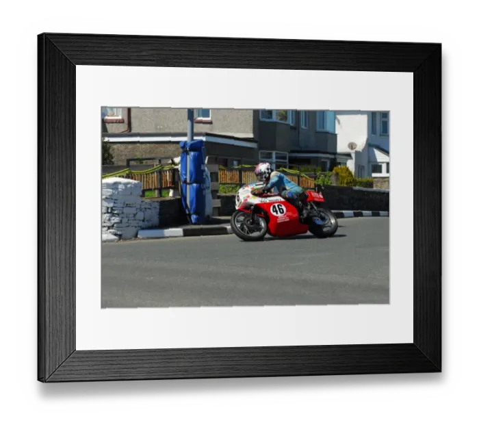 Framed Print : Alan Phillips (BSA) 2013 Pre TT Classic Framed Print : Alan Phillips (BSA) 2013 Pre TT Classic