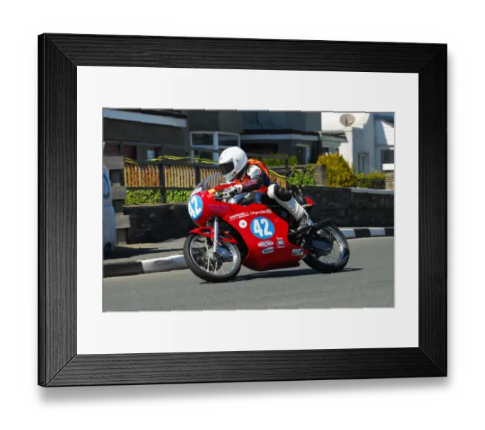 Framed Print : Bryan Allan (Drixton Honda) 2013 Pre TT Classic Framed Print : Bryan Allan (Drixton Honda) 2013 Pre TT Classic