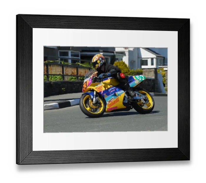 Framed Print : Mark Bamford (Suzuki) 2013 Pre TT Classic Framed Print : Mark Bamford (Suzuki) 2013 Pre TT Classic