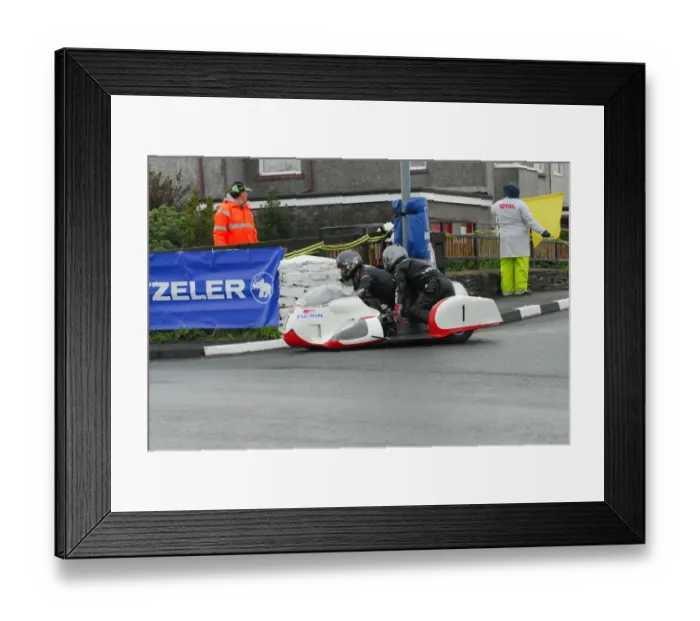Framed Print : Nick Houghton & Paul Thomas (Windle BMW) 2013 Pre TT Classic Framed Print : Nick Houghton & Paul Thomas (Windle BMW) 2013 Pre TT Classic