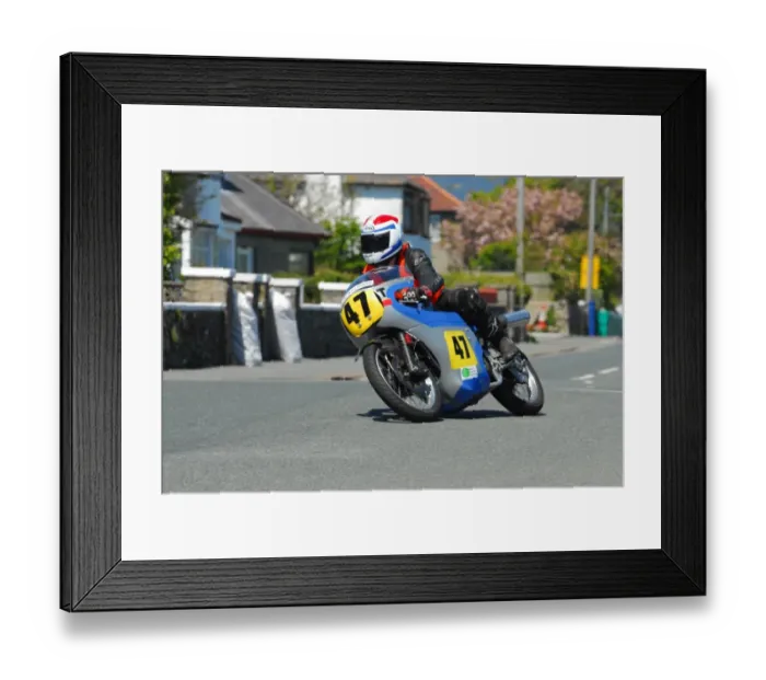 Framed Print : David Lissaman (NRE Seeley) 2013 Pre TT Classic Framed Print : David Lissaman (NRE Seeley) 2013 Pre TT Classic