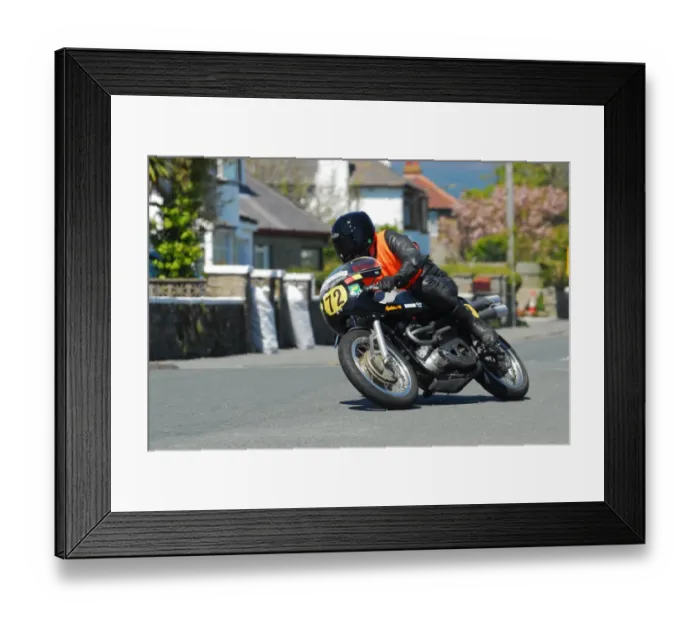 Framed Print : Remco Van Dijk (Triton) 2013 Pre TT Classic