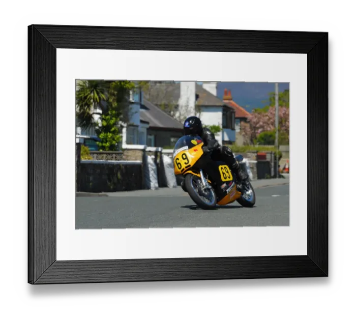 Framed Print : Ken Davis (Honda) 2013 Pre TT Classic Framed Print : Ken Davis (Honda) 2013 Pre TT Classic
