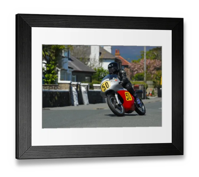 Framed Print : John A Jones (Seeley G50) 2013 Pre TT Classic Framed Print : John A Jones (Seeley G50) 2013 Pre TT Classic