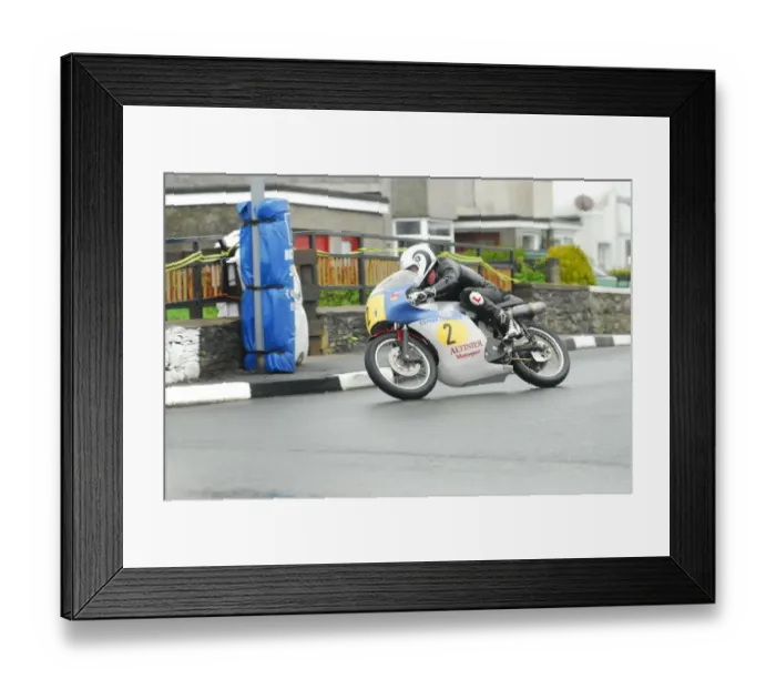 Framed Print : Jamie Coward (Norton) 2013 Pre TT Classic Framed Print : Jamie Coward (Norton) 2013 Pre TT Classic