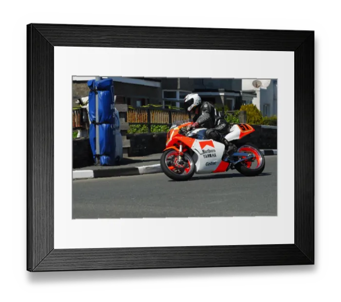 Framed Print : Keith Shannon (Yamaha) 2013 Pre TT Classic Framed Print : Keith Shannon (Yamaha) 2013 Pre TT Classic