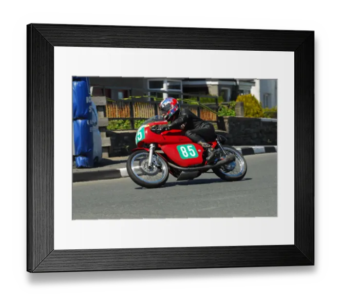 Framed Print : Ted Fenwick (Ducati) 2013 Pre TT Classic Framed Print : Ted Fenwick (Ducati) 2013 Pre TT Classic