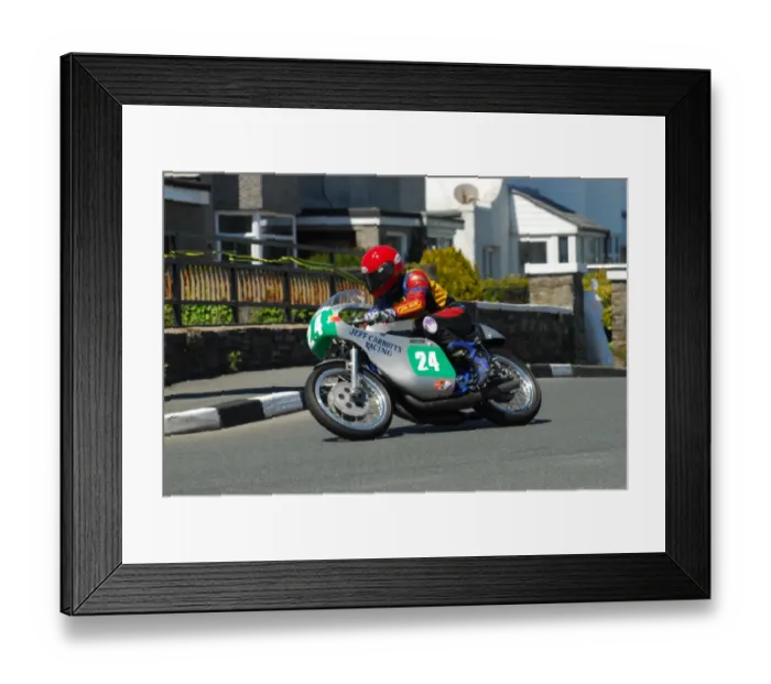 Framed Print : Peter Wakefield (Suzuki) 2013 Pre TT Classic Framed Print : Peter Wakefield (Suzuki) 2013 Pre TT Classic
