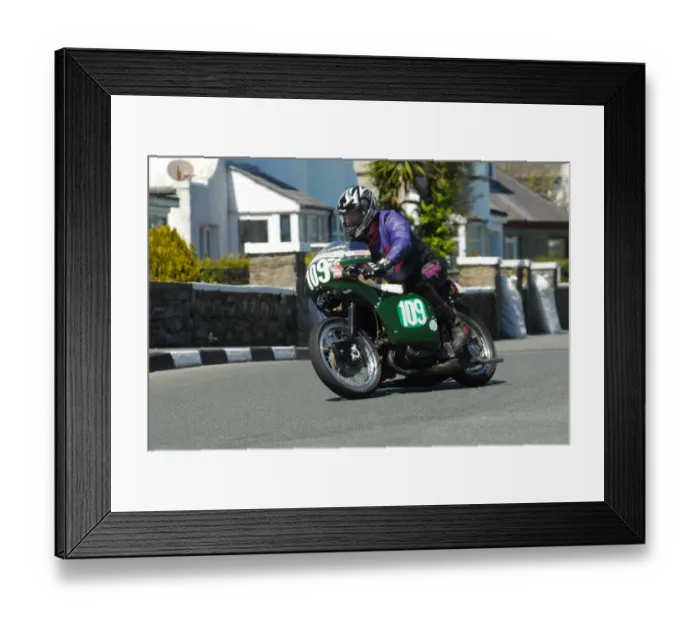 Framed Print : John Rimmer (Ariel) 2013 Pre TT Classic Framed Print : John Rimmer (Ariel) 2013 Pre TT Classic