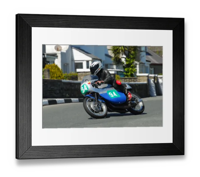 Framed Print : Roger Jones (Suzuki) 2013 Pre TT Classic Framed Print : Roger Jones (Suzuki) 2013 Pre TT Classic