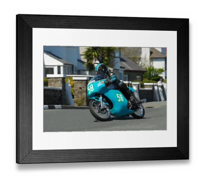 Framed Print : Geoff Bates (Honda) 2013 Pre TT Classic Framed Print : Geoff Bates (Honda) 2013 Pre TT Classic