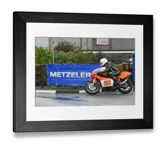 Framed Print : Bob Price (Yamaha) 2013 Pre TT Classic Framed Print : Bob Price (Yamaha) 2013 Pre TT Classic