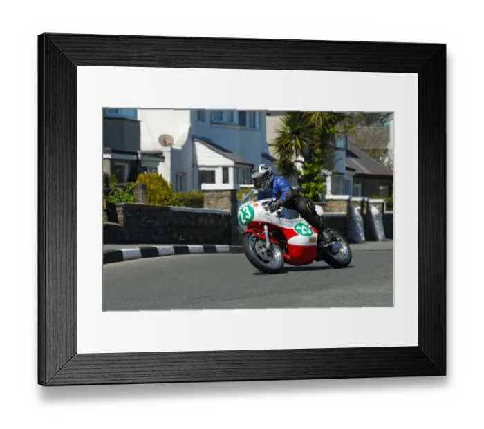 Framed Print : Dave Edwards (Yamaha) 2013 Pre TT Classic Framed Print : Dave Edwards (Yamaha) 2013 Pre TT Classic
