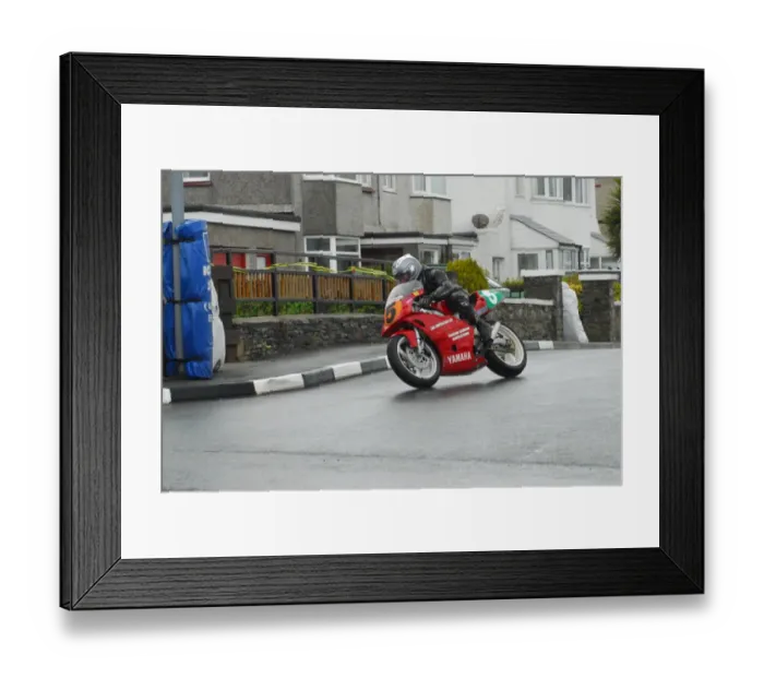 Framed Print : Chris Palmer (Yamaha) 2013 Pre TT Classic Framed Print : Chris Palmer (Yamaha) 2013 Pre TT Classic