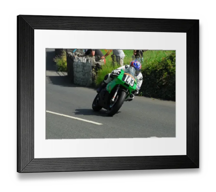 Framed Print : Joe Newbould (Honda) 2013 Southern 100 Framed Print : Joe Newbould (Honda) 2013 Southern 100