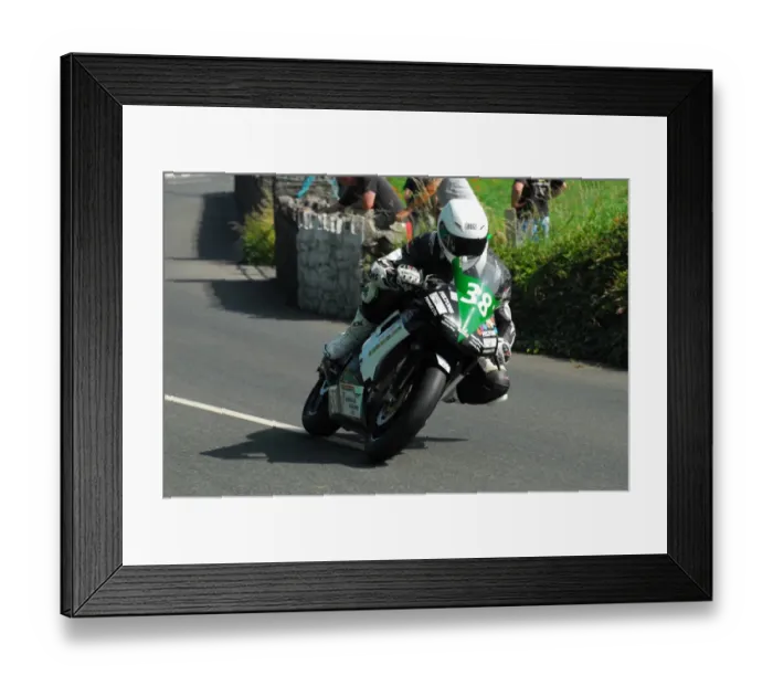 Framed Print : Billy Cummins (Kawasaki) 2013 Southern 100 Framed Print : Billy Cummins (Kawasaki) 2013 Southern 100