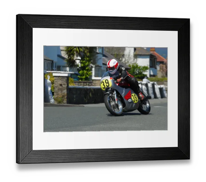 Framed Print : Les Cross (Seeley G50) 2013 Pre TT Classic Framed Print : Les Cross (Seeley G50) 2013 Pre TT Classic