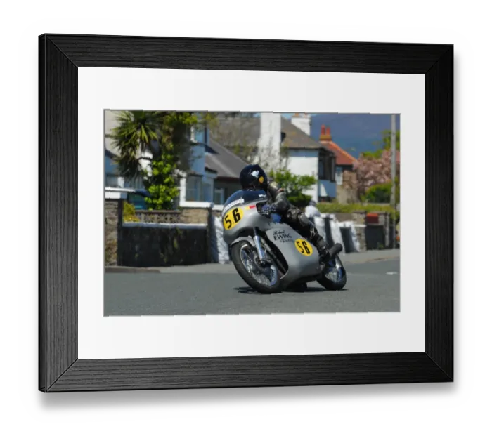 Framed Print : Martin Lyons (Honda) 2013 Pre TT Classic Framed Print : Martin Lyons (Honda) 2013 Pre TT Classic