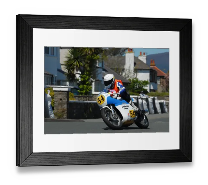 Framed Print : Peter Boast (Honda) 2013 Pre TT Classic Framed Print : Peter Boast (Honda) 2013 Pre TT Classic