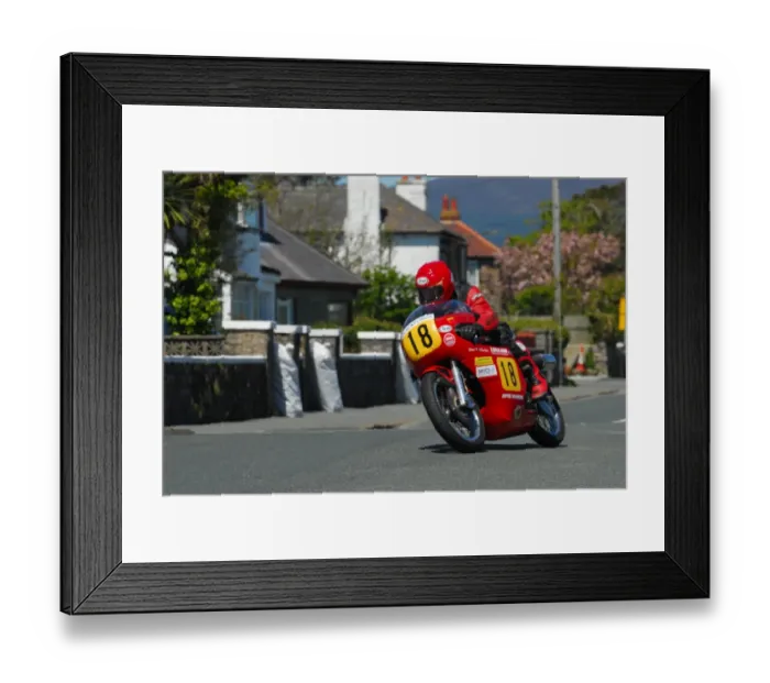 Framed Print : Allan Brew (Seeley G50) 2013 Pre TT Classic Framed Print : Allan Brew (Seeley G50) 2013 Pre TT Classic