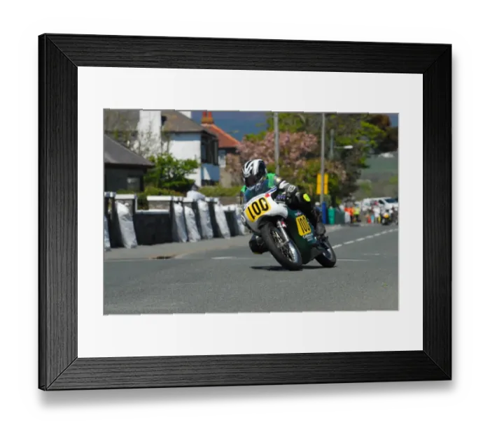 Framed Print : Hefyn Owen (Seeley G50) 2013 Pre TT Classic Framed Print : Hefyn Owen (Seeley G50) 2013 Pre TT Classic