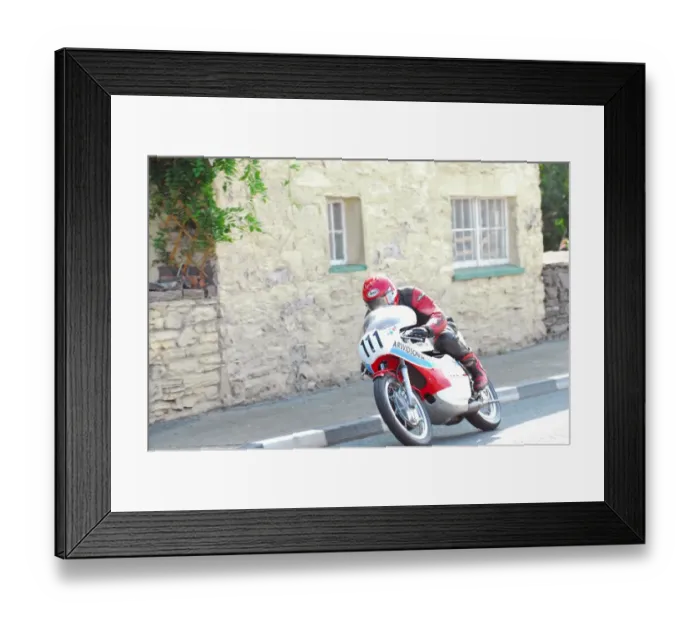 Framed Print : Allan Brew (Yamaha) 2013 Formula Classic TT Framed Print : Allan Brew (Yamaha) 2013 Formula Classic TT