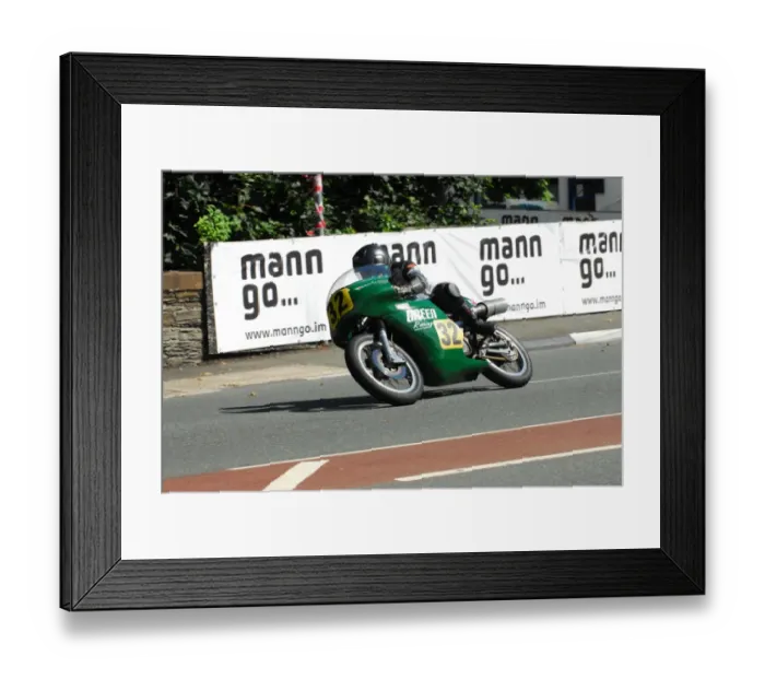 Framed Print : Bob Owen (Seeley G50) 2013 Senior Classic TT Framed Print : Bob Owen (Seeley G50) 2013 Senior Classic TT