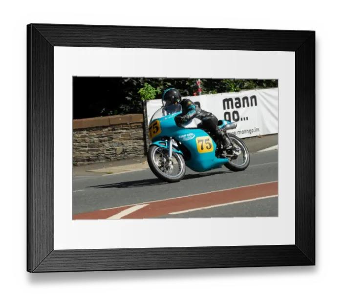 Framed Print : Geoff Bates (Honda) 2013 Senior Classic TT Framed Print : Geoff Bates (Honda) 2013 Senior Classic TT