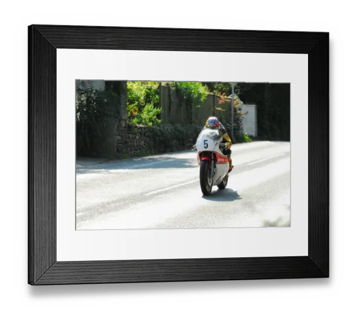 Framed Print : Dan Cooper (Yamaha) 2013 Formula One Classic TT Framed Print : Dan Cooper (Yamaha) 2013 Formula One Classic TT