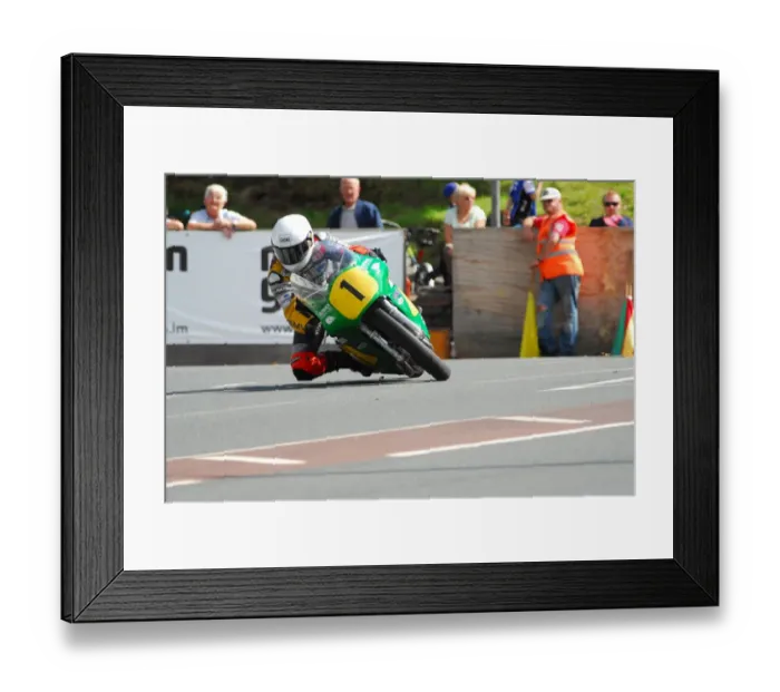 Framed Print : Olie Linsdell (Paton) 2013 Senior Classic TT Framed Print : Olie Linsdell (Paton) 2013 Senior Classic TT