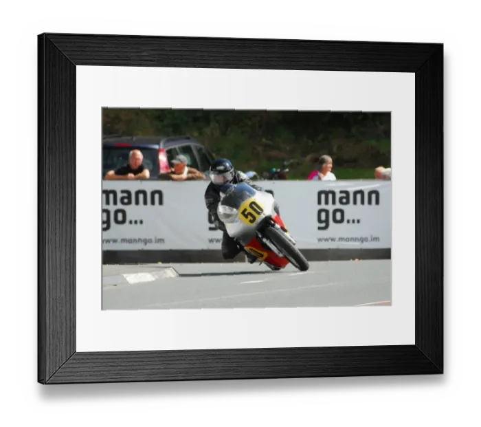 Framed Print : Arthur Jones (Matchless Seeley) 2013 Senior Classic TT Framed Print : Arthur Jones (Matchless Seeley) 2013 Senior Classic TT