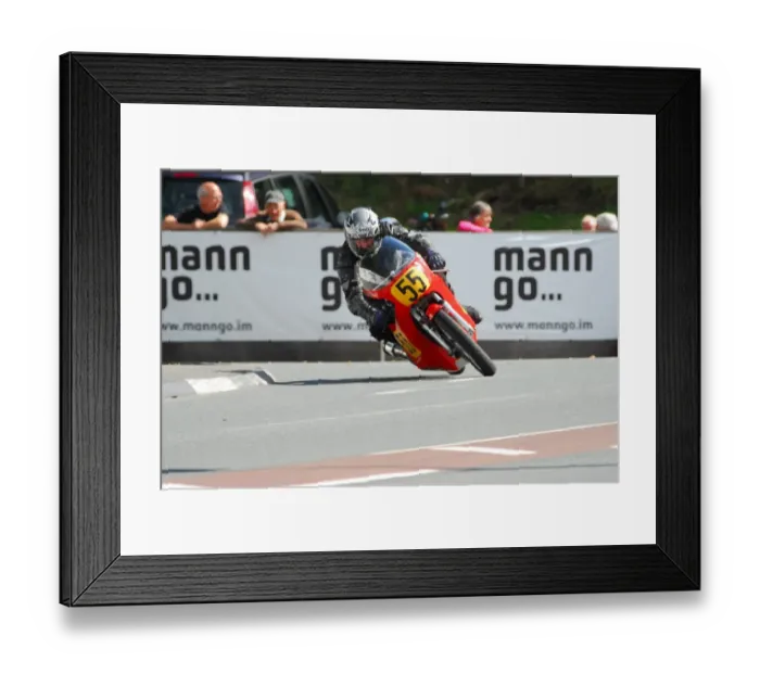 Framed Print : David Burrell (Velocette) 2013 Senior Classic TT Framed Print : David Burrell (Velocette) 2013 Senior Classic TT