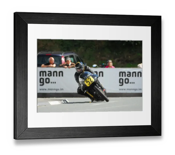 Framed Print : Tony Ainley (Velocette) 2013 Senior Classic TT
