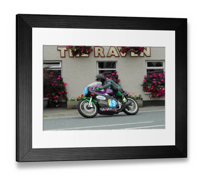 Framed Print : Chris Clark (Honda Drixton) 2013 Junior Classic TT Framed Print : Chris Clark (Honda Drixton) 2013 Junior Classic TT