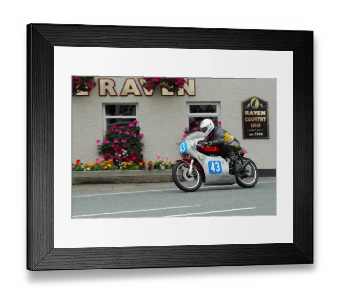 Framed Print : Brian Cooper (Honda Drixton) 2013 Junior Classic TT Framed Print : Brian Cooper (Honda Drixton) 2013 Junior Classic TT